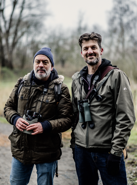 Host van het televisieprogramma 'De vogelhut', met Jeroen Denaeghel op PlattelandsTV